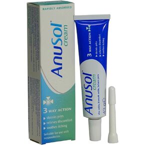 Anusol 43g SOY Cream - Whole Body Skin Moisturizer for All Skin Types, Damage Control & Pore Treatment, 1.51 oz in Saudi Arabia