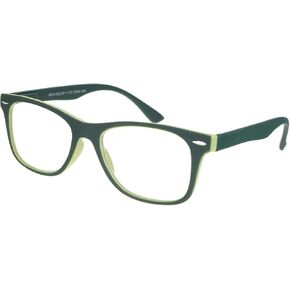 Matte Rubberized Hipster Horn Rim Spring Hinge Reading Glasses in Kuwait