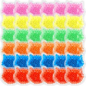 TrelaCo 30 Pcs Boo Boo Ice Pack Gel Kids Cold Packs Reusable Kids Ice Packs for Wisdom Teeth Baby Fever Injuries Cold Compress Pain Relief Swelling Bruises in Saudi Arabia