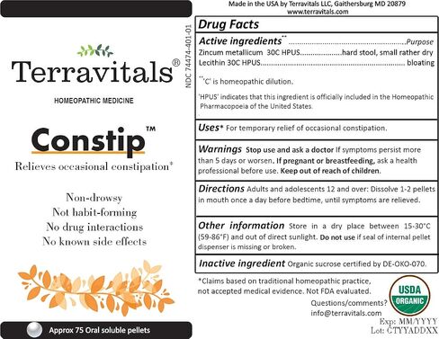 TERRAVITALS Constip- Homeopathic Medicine for Constipation in Saudi Arabia