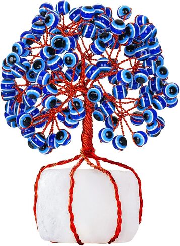 كريستال العقيق - شجرة بونساي الحجرية - شجرة المال فنغ شوي - بلورات الشفاء - الديكور الروحي - هدايا الحظ الجيد - ديكور مكتب المنزل - شجرة الحياة الكريستالية in Kuwait