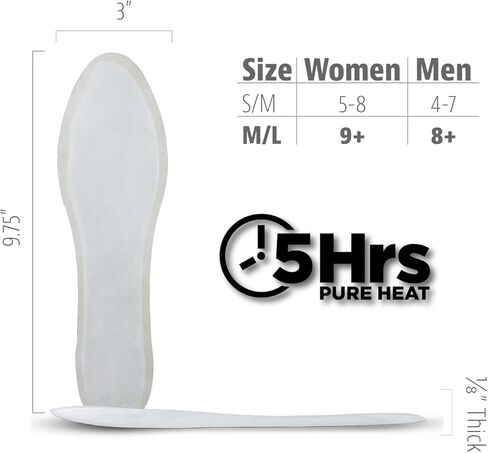 Little Hotties 5-Hour Insole Foot Warmer, 20 Pair in Kuwait