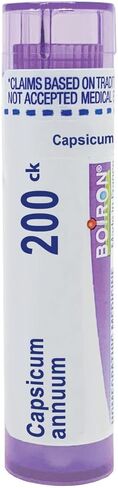 Boiron Capsicum Annuum 200Ck للزكام أو التهاب الحلق مع ألم حارق - 80 حبة in Saudi Arabia
