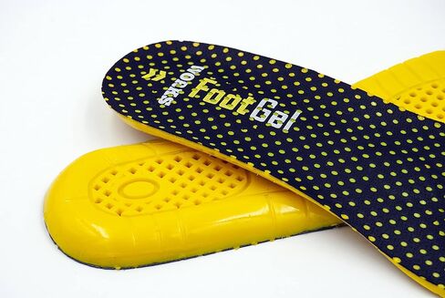 يعمل FOOTGEL على تخفيف الألم برائحة برتقالية دائمة - نعال مريحة للخدمة الشاقة تناسب جميع أحذية العمل - شهادة نباتية وطبية - يمكن غسله في الغسالة. الحجم XL (الرجال 13 إلى 17) in Kuwait