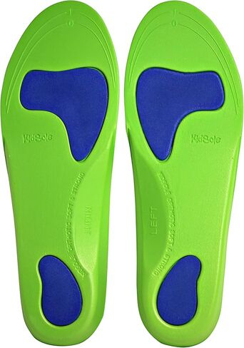 Neon Fix Sport Premium Grade Orthotic Insole Revolutionary Lightweight Soft & Sturdy Orthotic Active Children with Flat Feet Who Need Arch Support ((22 CM) US Kids Shoe Sizes 3-4) in Kuwait