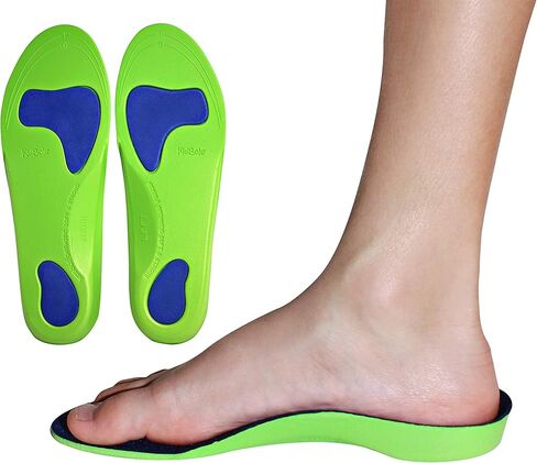 Neon Fix Sport Premium Grade Orthotic Insole Revolutionary Lightweight Soft & Sturdy Orthotic Active Children with Flat Feet Who Need Arch Support ((22 CM) US Kids Shoe Sizes 3-4) in Kuwait