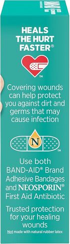 ضمادات لاصقة Skin-Flex من العلامة التجارية Band-Aid للإسعافات الأولية والعناية بالجروح البسيطة والخدوش والحروق، ضمادات مرنة معقمة رائعة للأصابع واليدين والركبتين، أحجام متنوعة، 20 قيراط in Saudi Arabia