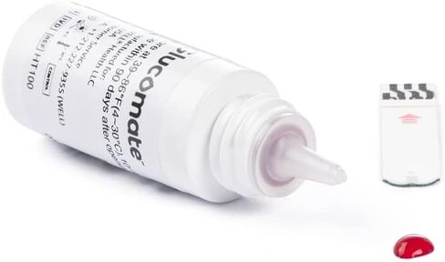 Glucose Monitor Kit - Blood Sugar Test Kit with Blood Glucose Test Strips & Lancets for Diabetes Testing | Glucomate Blood Glucose Monitor Kit includes 1 Blood Sugar Monitor, 100 Diabetic Test Strips, 100 30G Lancets, 1 Lancing Device and Diabetes Testing in Kuwait