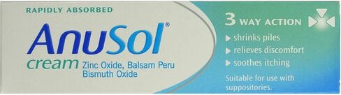 Anusol 43g SOY Cream - Whole Body Skin Moisturizer for All Skin Types, Damage Control & Pore Treatment, 1.51 oz in Saudi Arabia