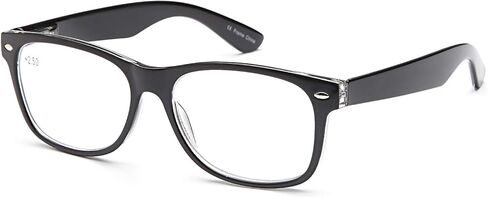 Gamma Ray Reading Glasses - 3 Pairs Spring Hinge Readers for Men and Women 3.00 in Kuwait