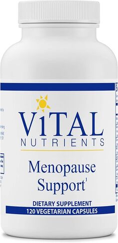Vital Nutrients Menopause Support | Vegan Supplement for Women | Herbal Complex with Black Cohosh and Vitex Tree Berry for Hormone Balance Support* | Gluten, Dairy and Soy Free | 120 Capsules in Saudi Arabia