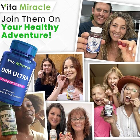 مكمل DIM للرجال والنساء - مركب استقلاب الاستروجين 350 مجم - فيتامين دييندوليل ميثان للتخلص من السموم - DIM Plus Bioperine لتعزيز الامتصاص - مركب DIM - كمية تكفي لمدة 30 يومًا in Kuwait