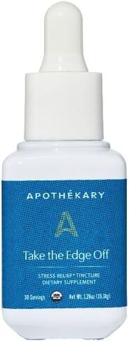 Apothékary Take The Edge Off مكمل عشبي، خالي من السكر، خالي من الغلوتين، نباتي in Kuwait