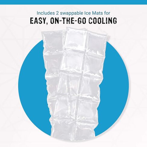 قبعة الصداع- جو (أسود) عبوة ثلج لتخفيف آلام الصداع النصفي وتخفيف التوتر، تتضمن حصيرة ثلجية إضافية in Kuwait