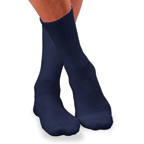 Jobst SENSIFOOT Diabetic 8-15mmHg Knee High, Black, X-Small