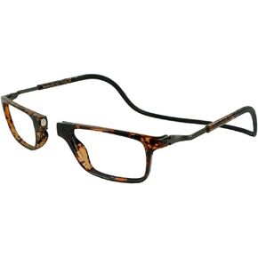 نظارات القراءة المغناطيسية Clic Blue Light Blocking من Slastik، شريط ناعم قابل للطي، قارئ كمبيوتر Adj Temple، Bodo (XL-XXL) in Kuwait