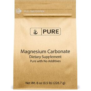 Pure Original Ingredients Magnesium Carbonate (4oz) Magnesium Supplement, Non-GMO, Multi-Purpose