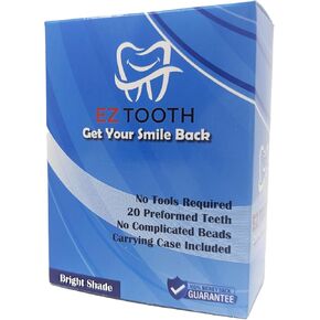 (Natural Shade) Amazing Temporary Tooth Replacement Kit, Temp Missing Teeth Repair, Available in Natural or Bright Shade in Kuwait