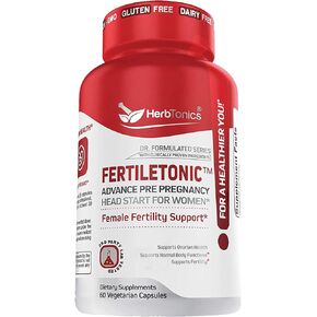 مكملات الخصوبة للنساء للمساعدة في الحمل وتحسين الحمل + فيتامينات ما قبل الولادة (60 عددًا (عبوة من 2)) in Kuwait
