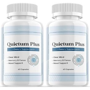 Trimedix (2 Pack) Quietum Plus - لمدة 60 يومًا، Quietum، كبسولات Quietum، كبسولات Quietum Plus، تقييمات Quietum Plus. in Kuwait