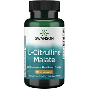 Swanson Amino Acid L-Citrulline Malate Complex 750 Milligrams 60 Capsules in Saudi Arabia