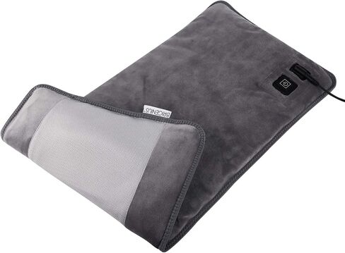 BRIGENIUS Graphene Electric Large Heating Pad for Back Pain Relief, Innovative Graphene Heating Material Fast Heating Pad for Cramps Neck Shoulder, 3 Heat Settings with Auto Shut-Off - 12" X 24" in Kuwait