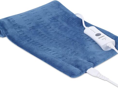 Heating Pad for Back Pain and Cramps 12x24 Inch, Relief, Electric Heat Pad for Neck and Shoulders, Auto Shut Off, Portable Ultra Soft with 4 Temperature Settings in Saudi Arabia