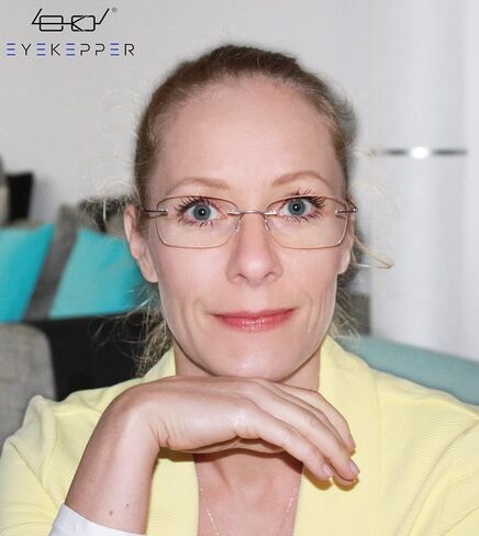 نظارات القراءة بدون إطار للسيدات من Eyekepper - قارئات خفيفة الوزن بدون إطار للنساء in Kuwait