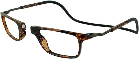 نظارات القراءة المغناطيسية Clic Blue Light Blocking من Slastik، شريط ناعم قابل للطي، قارئ كمبيوتر Adj Temple، Bodo (XL-XXL) in Kuwait