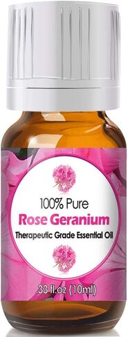 Diffuse Essential Oils 10ml - Rose Geranium Essential Oil - 0.33 Fluid Ounces in Saudi Arabia