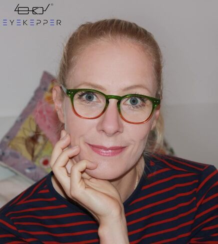 نظارات القراءة النسائية Eyekepper Fashion Readers (إطار أخضر وردي، 1.75) in Kuwait