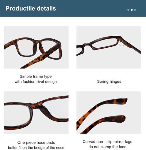 Classic Vintage Style Reading Glasses Women Men in Saudi Arabia