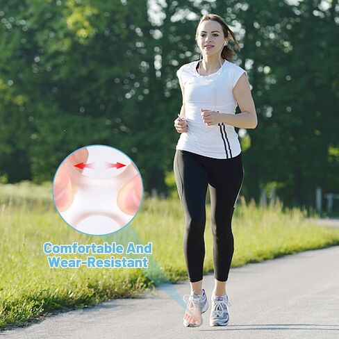 18 حزمة من فواصل أصابع القدم الجل من OYANIMO، مصحح الورم، أدوات فرد أصابع القدم من السيليكون الناعم لمحاذاة أصابع القدم المتداخلة in Kuwait