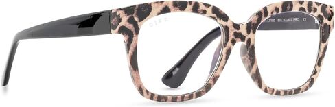 DIFF Reading glasses blue light blocking, Lightweight Oversized Readers Ava Compliments Eyewear for Women, Tortoise Styles in Saudi Arabia