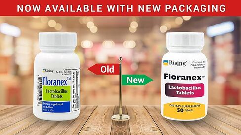 Floranex Lactobacillus Tablets, 50 Count Per Bottle (2 Pack) in Saudi Arabia