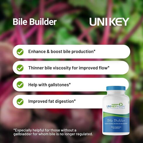 جهاز بناء الصفراء الصحي من يوني كي | يدعم انتاج الصفراء الكافي وتدفق الصفراء الصحي | 60 حصة in Kuwait