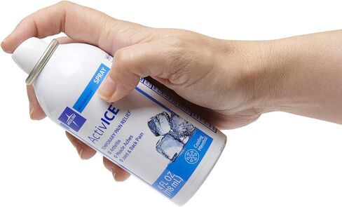 Medline MDSAICESPRYH ActivICE Topical Pain Reliever Spray, 4 oz. Volume in Saudi Arabia
