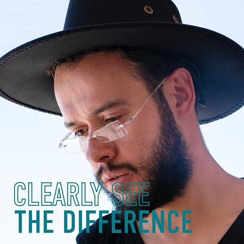 نظارات القراءة Scojo New York Gels Cat، قارئات خفيفة الوزن للغاية بدون إطار للنساء والرجال in Kuwait