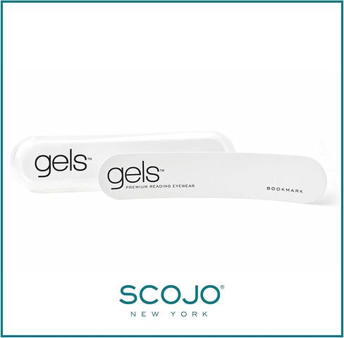 نظارات القراءة Scojo New York Gels Cat، قارئات خفيفة الوزن للغاية بدون إطار للنساء والرجال in Kuwait