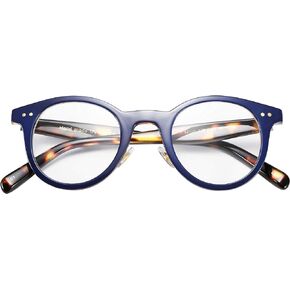 FEISEDY Reading Glasses Standard Fit Full Frame Readers Round Glasses for Men and Women B2478