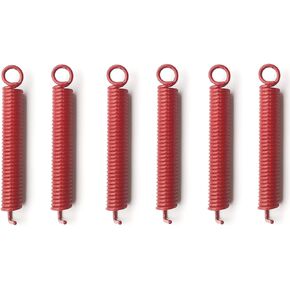 6 في عبوة نوابض تريمولو بدون ضوضاء، زنبرك جسر الجيتار الكهربائي، يناسب جيتار اف ار وتي اس ان ار ودي بي، احمر in Kuwait