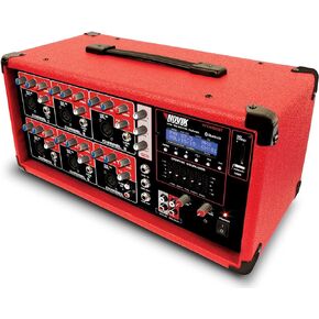 NOVIK NEO MIXER NVK 6400-BT | 6 Channel Powered Mixer Bluetooth and MP3 Player With USB and SD Slot and Remote Control in Saudi Arabia