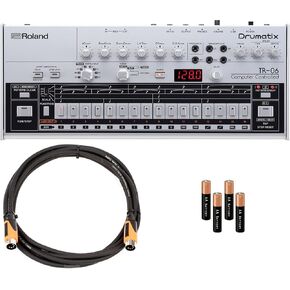 Roland TR-6S Rhythm Performer Compact Drum Machine Bundle with MIDI Cable and Stereo Breakout Cable