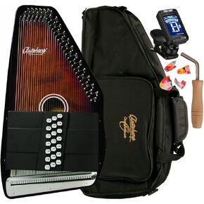 Oscar Schmidt OS21C 21 Chord Classic Autoharp with AC445 Padded Gig Bag in Saudi Arabia