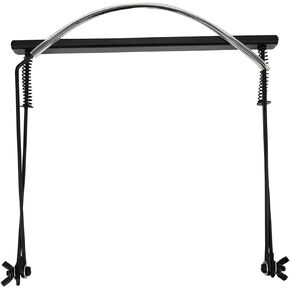 Harmonica Holder,24 Holes Professional Harmonica Holder Adjustable Harmonica Neck Stand Bracket Harmonica Holder Neck Hands Free Harp Neck Brace Harmonica Protector(Black)