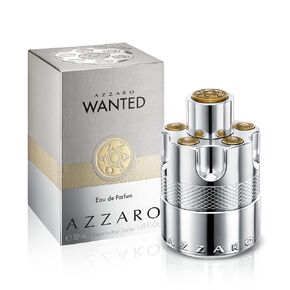 Azzaro Wanted Eau de Parfum - كولونيا رجالي منشطة ومكثفة - عطر خشبي وعطري وحار - روائح منعشة من توت العرعر والمريمية ونجيل الهند - ملابس تدوم طويلاً - عطور فاخرة للرجال in Kuwait