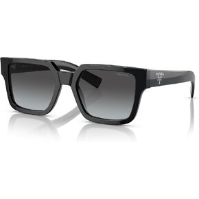 Prada PR 03ZS - 1AB06T Sunglasses Black w/Grey Gradient Vintage 54mm in Saudi Arabia