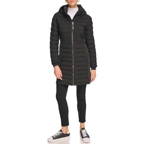 Calvin Klein Women's Long Light-Weight Puffer Jacket in Saudi Arabia