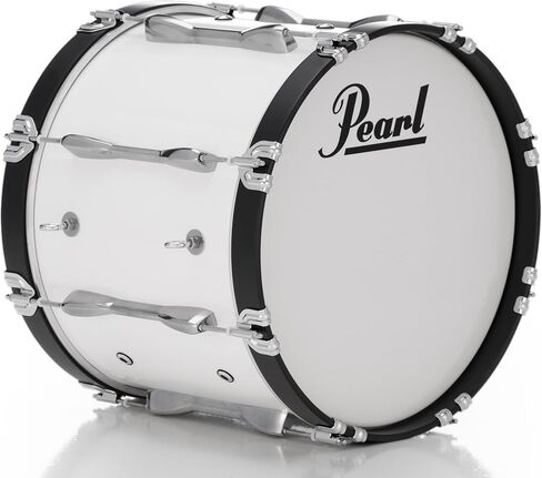 طبلة بيرل مارشينج باس، أبيض نقي (FBDB1814/A33) in Kuwait
