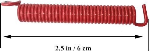 6 في عبوة نوابض تريمولو بدون ضوضاء، زنبرك جسر الجيتار الكهربائي، يناسب جيتار اف ار وتي اس ان ار ودي بي، احمر in Kuwait